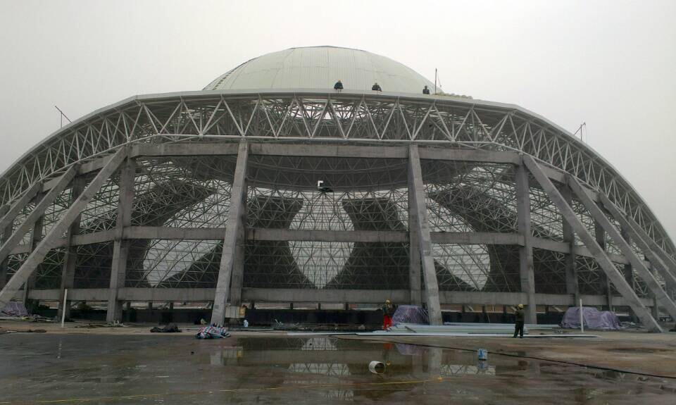 延吉温泉馆网架工程